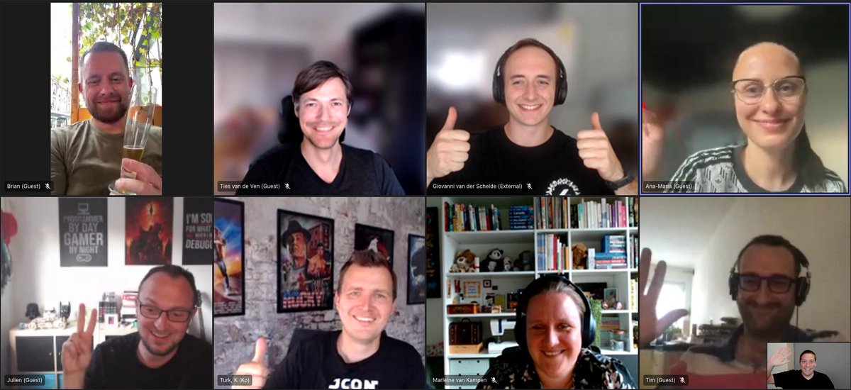 J-Fall 2023 program team kickoff - looking forward to building an awesome program for this year's <a href="/nljug/">NLJUG</a> <a href="/jfallconf/">J-Fall 🇳🇱</a>!
#jfall