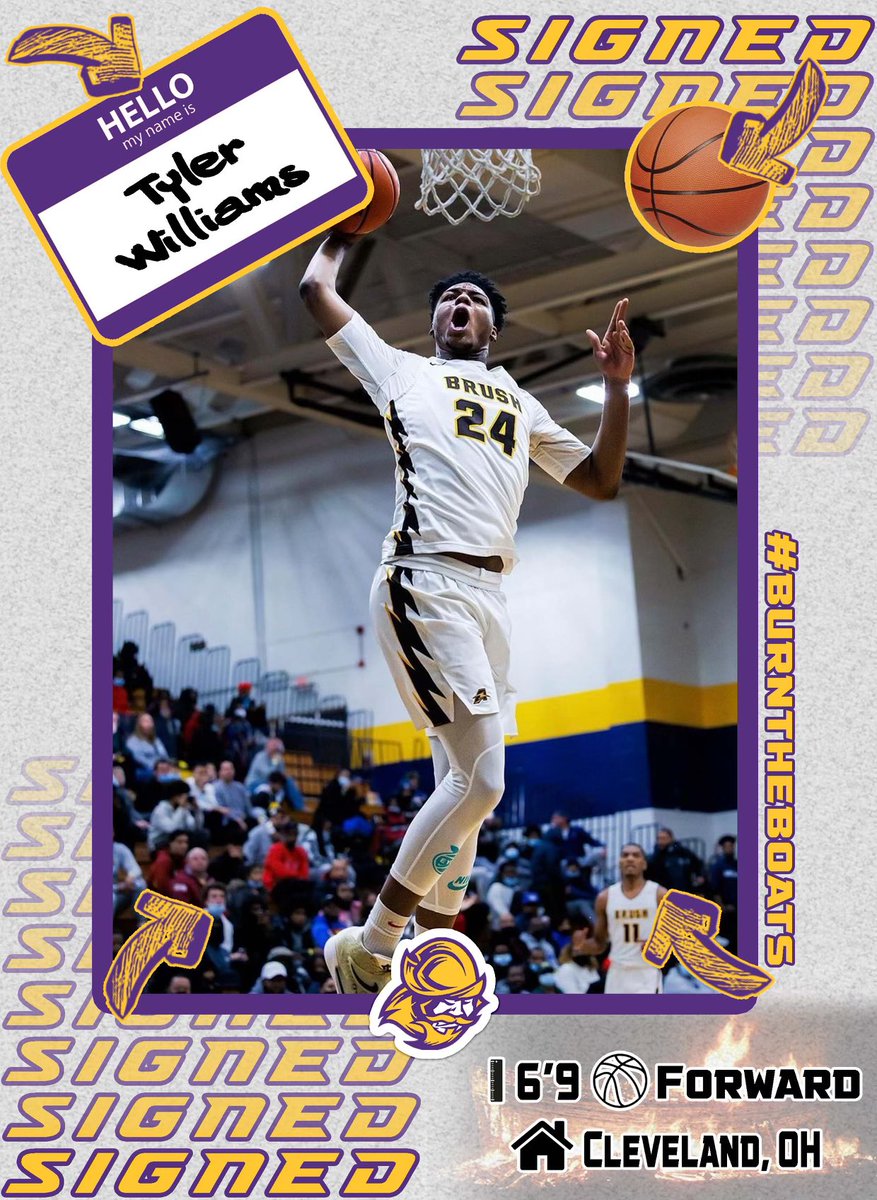 🔥Conq Nation🔥

Help me welcome 6’9 Forward Tyler Williams to the DC3 Family. 

Tyler is a big time player from Cleveland, OH. He played his high school ball at storied <a href="/BrushAthletics/">Brush Athletics</a> under <a href="/ChetMason32/">chet mason</a> 

Tyler is going to be a force inside and out! #BurnTheBoats
