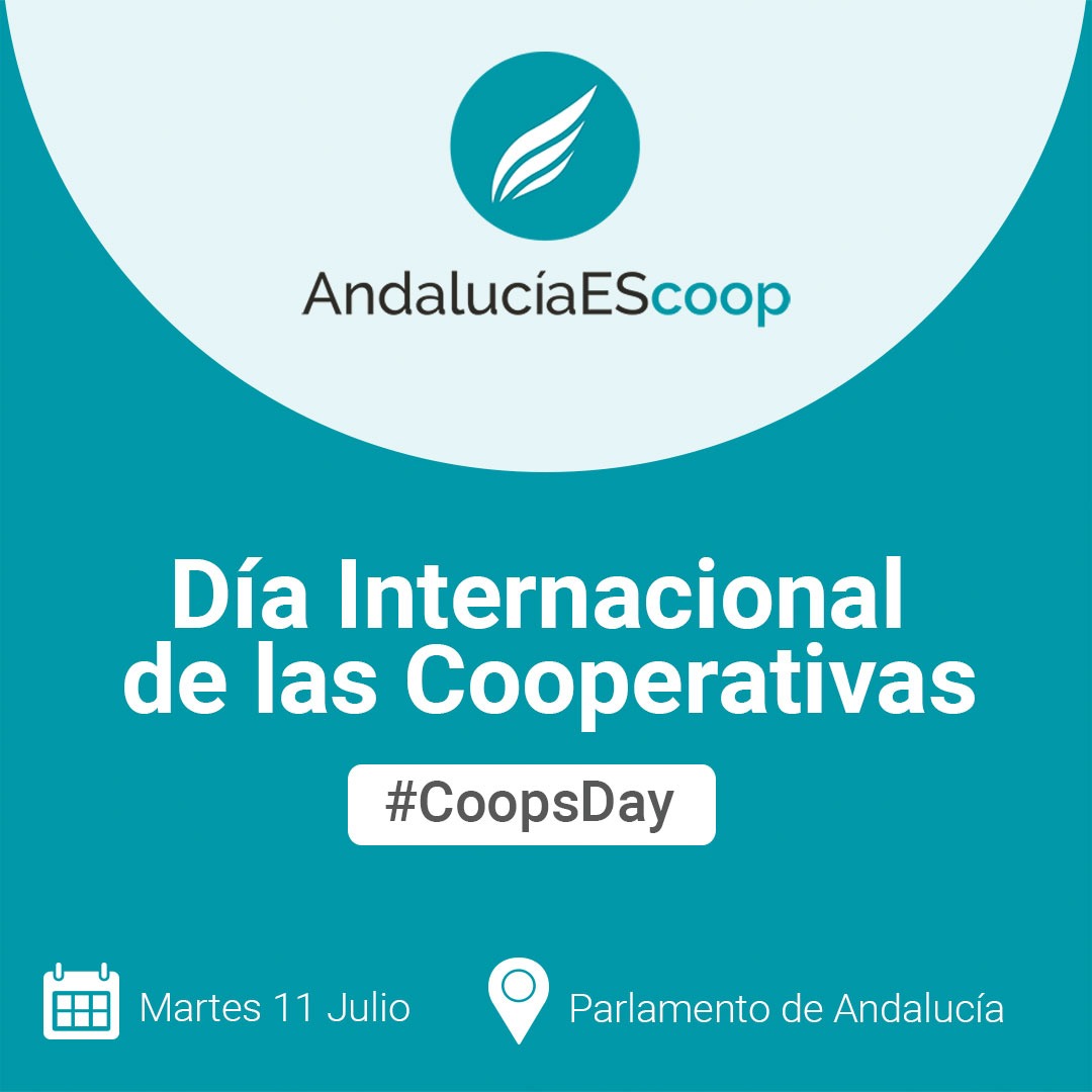 AndaluciaEScoop's tweet photo. Nos vemos mañana en el #coopsday en el Parlamento de Andalucía
Si no puedes asistir, el evento se retransmite en streaming a través de la web del Parlamento a las 9,30
https://t.co/WaDkCndJtX https://t.co/qfYJuxd3PY