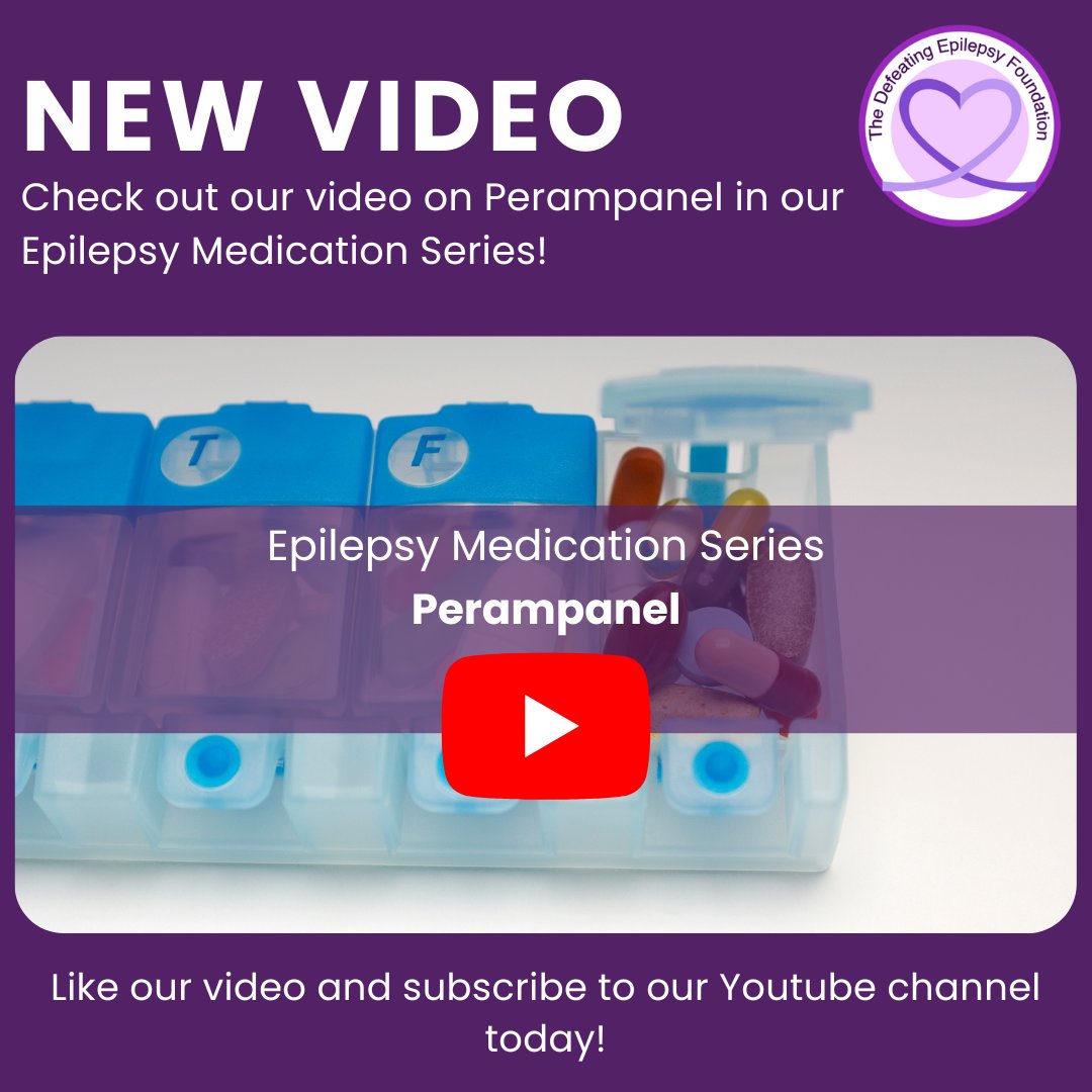 defeatepilepsy's tweet photo. Check out our video on Perampanel! Like and subscribe to our channel today!

YouTube link: https://t.co/yEyuABNtBp

#defeatepilepsy #epilepsy #medication #anticonvulsant #perampanel #fycompa https://t.co/H0cMRFiLVf
