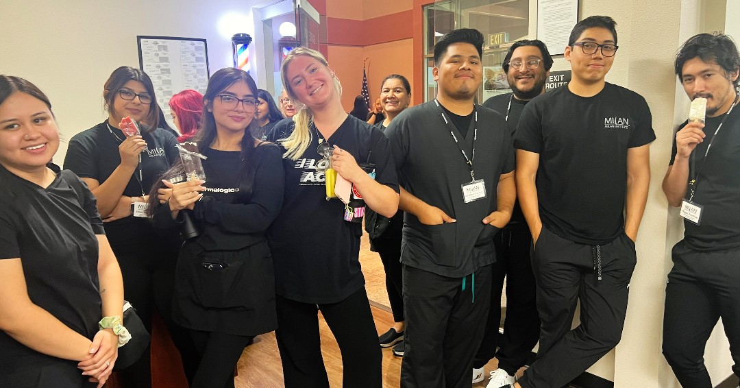 Palm Desert's Massage Therapy students celebrate their hard work with an awards ceremony and ice cream! Congratulations on their fantastic performance.

#MilanInstitute #MIPalmDesert #MassageTherapy