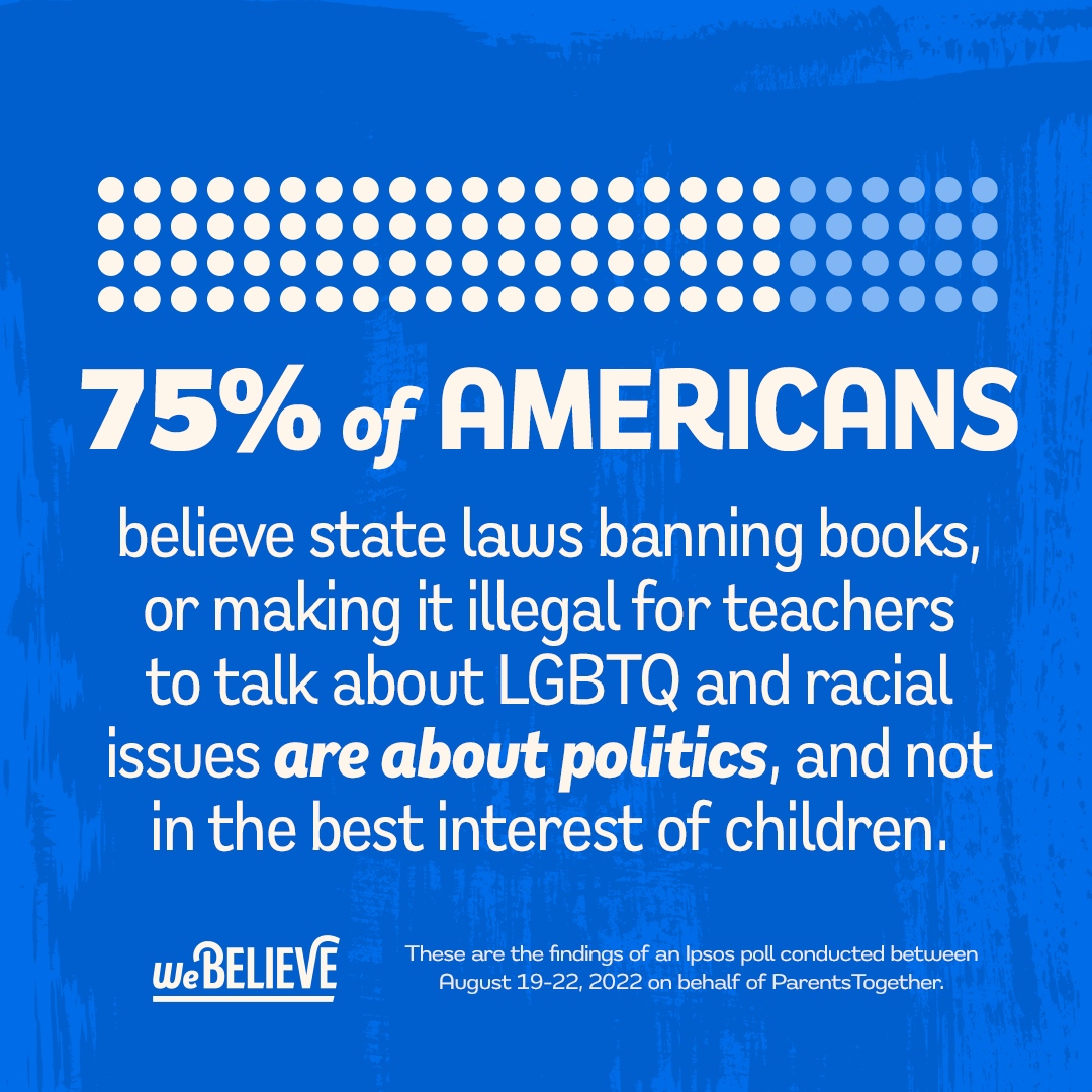 As school board campaigns kick off this summer, here's a quick reminder: Extremists and radical politicians are NOT speaking for parents like us. RT to spread the word.