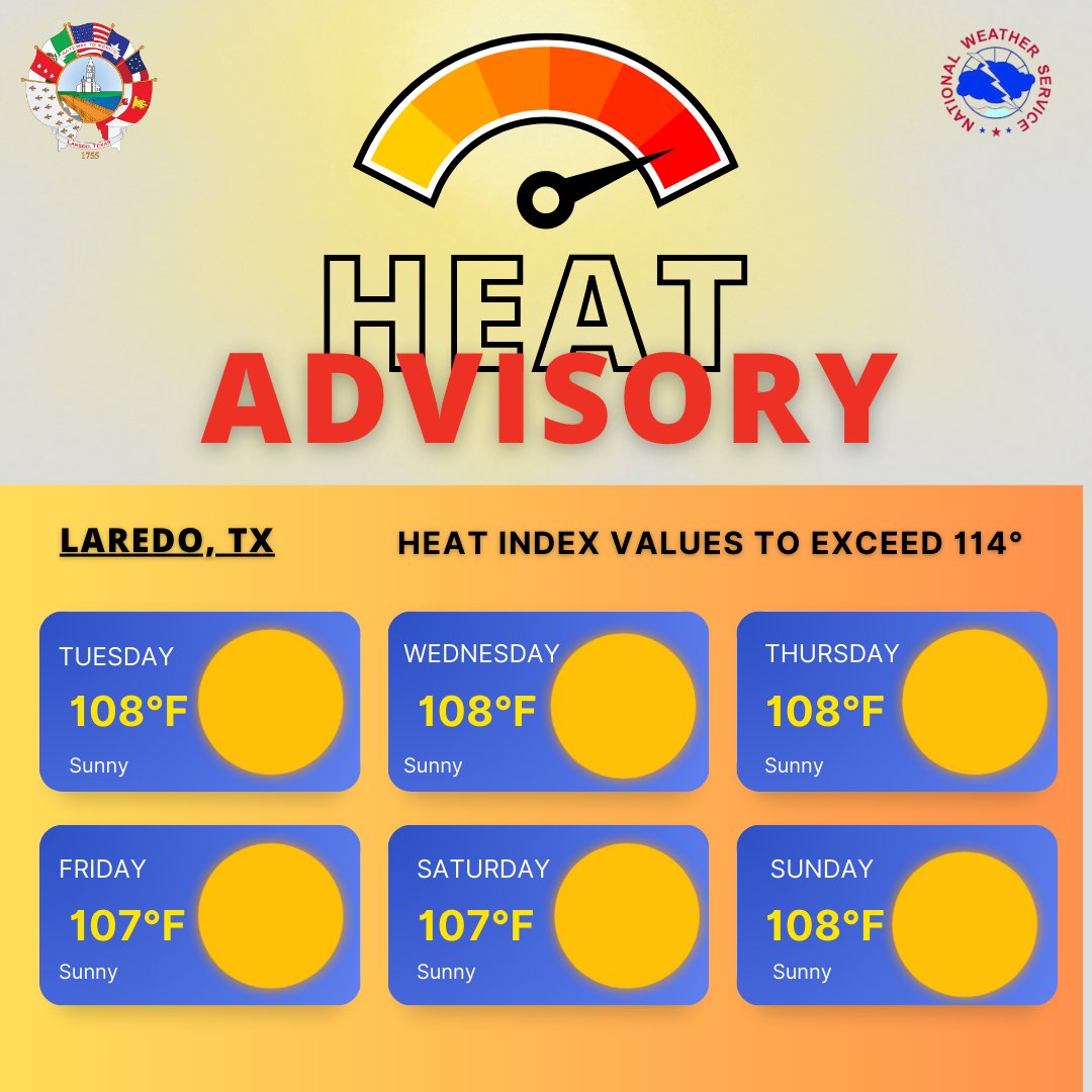 City of Laredo on Twitter "Extreme weather conditions continue in