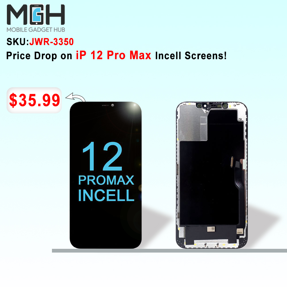 KIQparts's tweet image. Unleash the full potential of your iPhone 12 Pro Max with our premium LCD screen replacement. Elevate your visual experience to the next level. #iphone12promaxscreenreplacement #lcdscreenreplacement 🛠📱