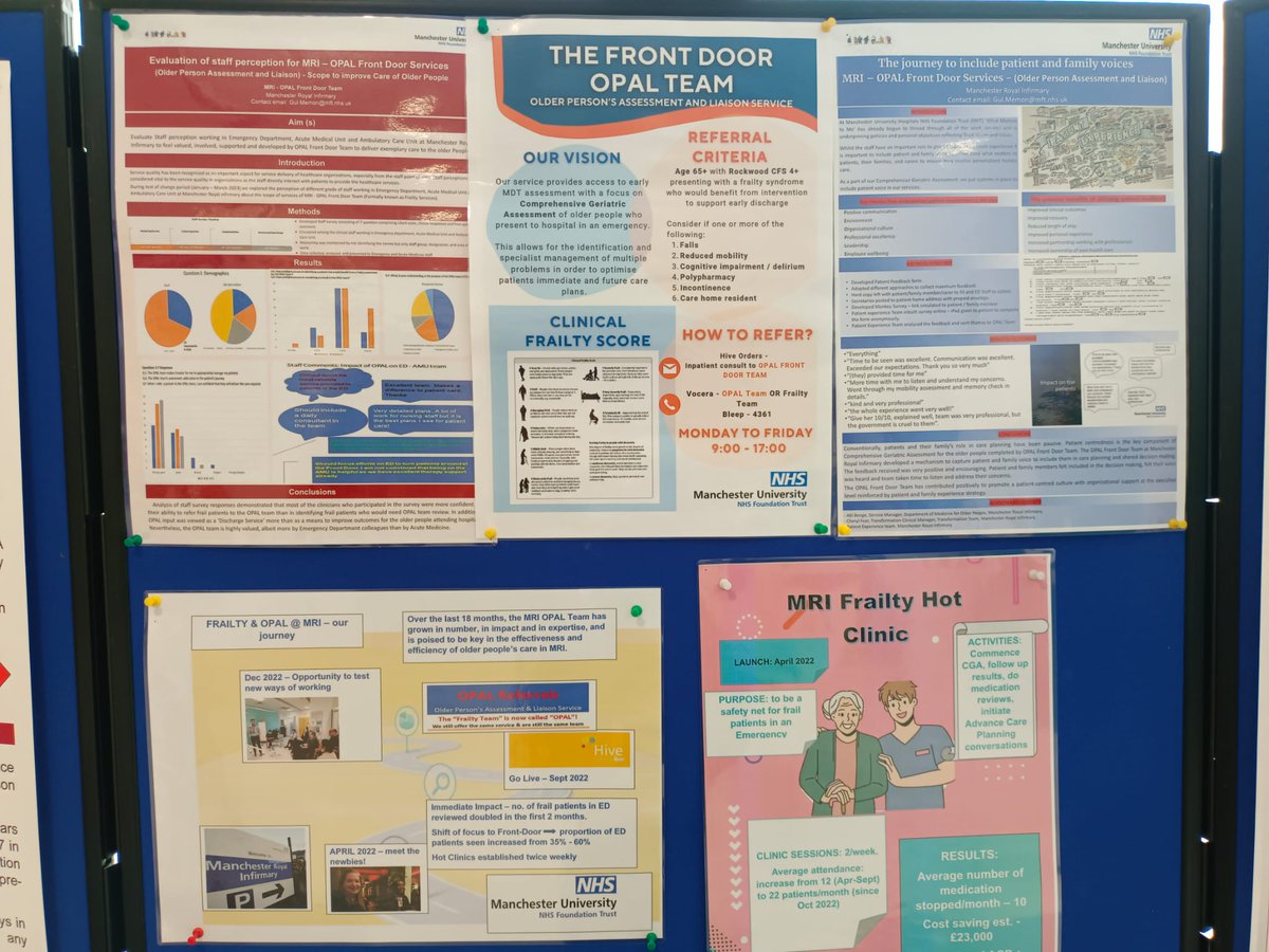 Great start of the #MFTFrailtyAwarnessWeek, 10-14 July.   <a href="/MFT/">mft</a> all sites including @MLCO setup at MRI atrium with lot of information and #Posters. Great engagement by whole #MDT Today, we focused on #CognitiveImpairement and #Delirium.