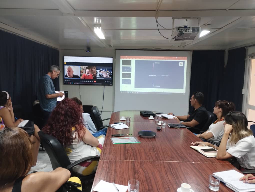 👉Presentación por Meet de la Red Mapa, primera red 360 grados de la industria de la música, por sus fundadores los argentinos Lucas Román Broers y Aguntin Civardi y con la participación de Artex y la Egrem. #CubaEscultura #35Artex #PorlosCaminosdelArte