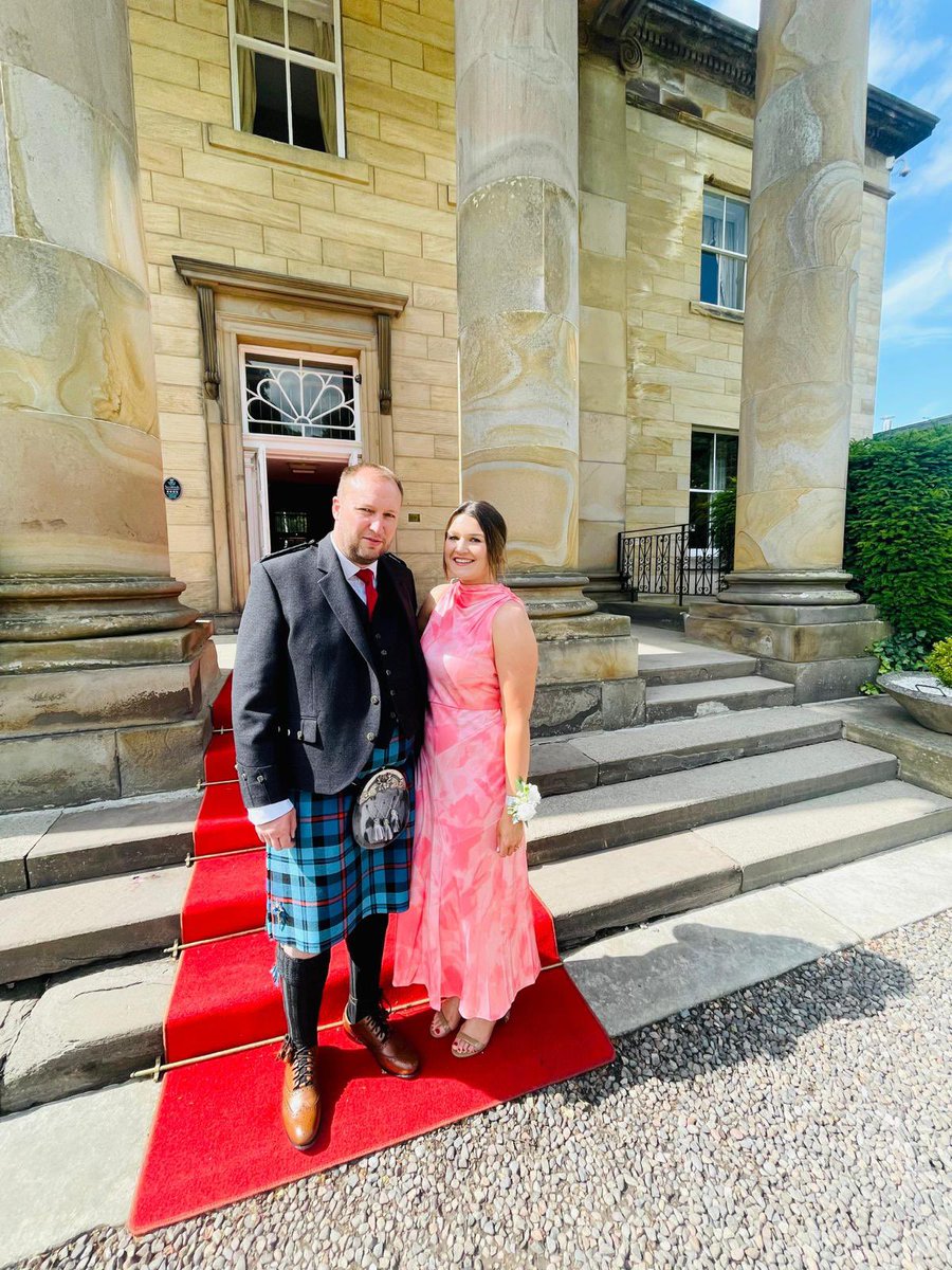 Great day on Sunday for a wedding at <a href="/BalbirnieHouse/">Balbirnie House</a> great location, well organised and great weather,  got my first use of my own highland outfit in my clan tartan.  Great service from <a href="/McCallsLtd/">McCalls Ltd</a> Glasgow highly recommend.