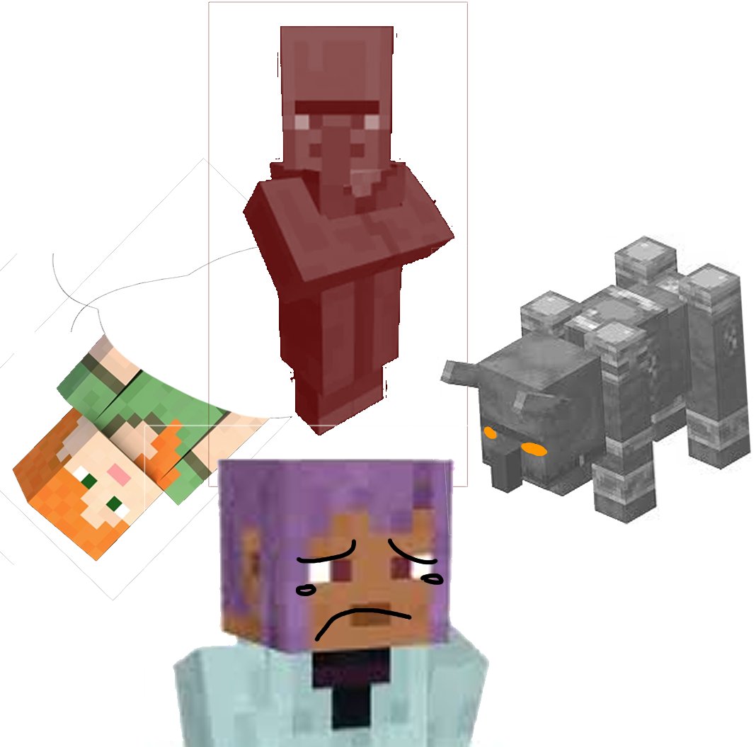 JOKES ON YOU IT WAS ALL OF THEM

#minecraftmix