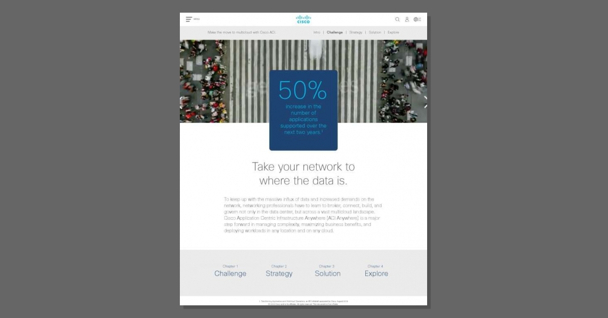 DCCIL's tweet photo. Take your network where the data is with #Cisco ACI. 💡 This is Cisco's leading SDN solution for data centers. Read up on how it works in this eBook. To learn more or get started, contact Data Consultants Corporation. https://t.co/MZ1vSH2Ur0 https://t.co/5nuLRFQyRl