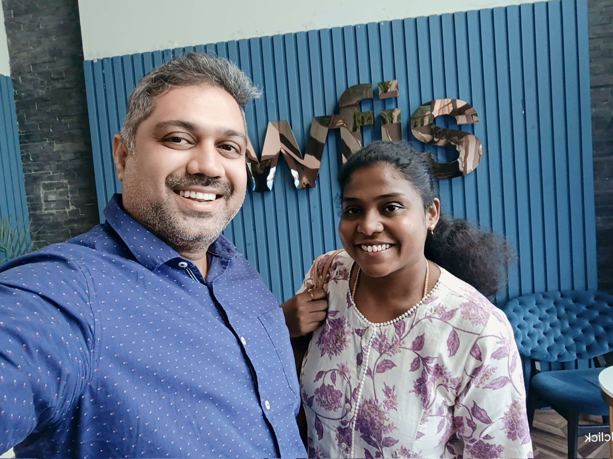 Happy to meet Suvvidha Kannan, President ECDLA(Early Childhood Development and Leaning Association (ECDLA) , Director - Global Educrew who is working some great govt initiatives - Project Durga (behavioural change in Life Skills, Menstrual Hygiene Management). She is an