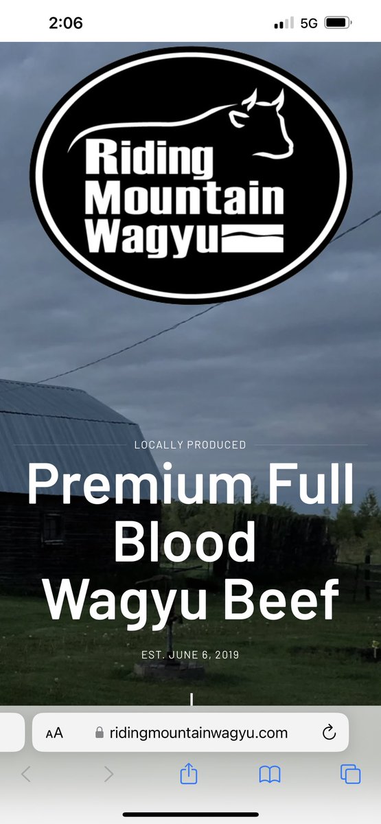 Riding Mountain Wagyu tweet media