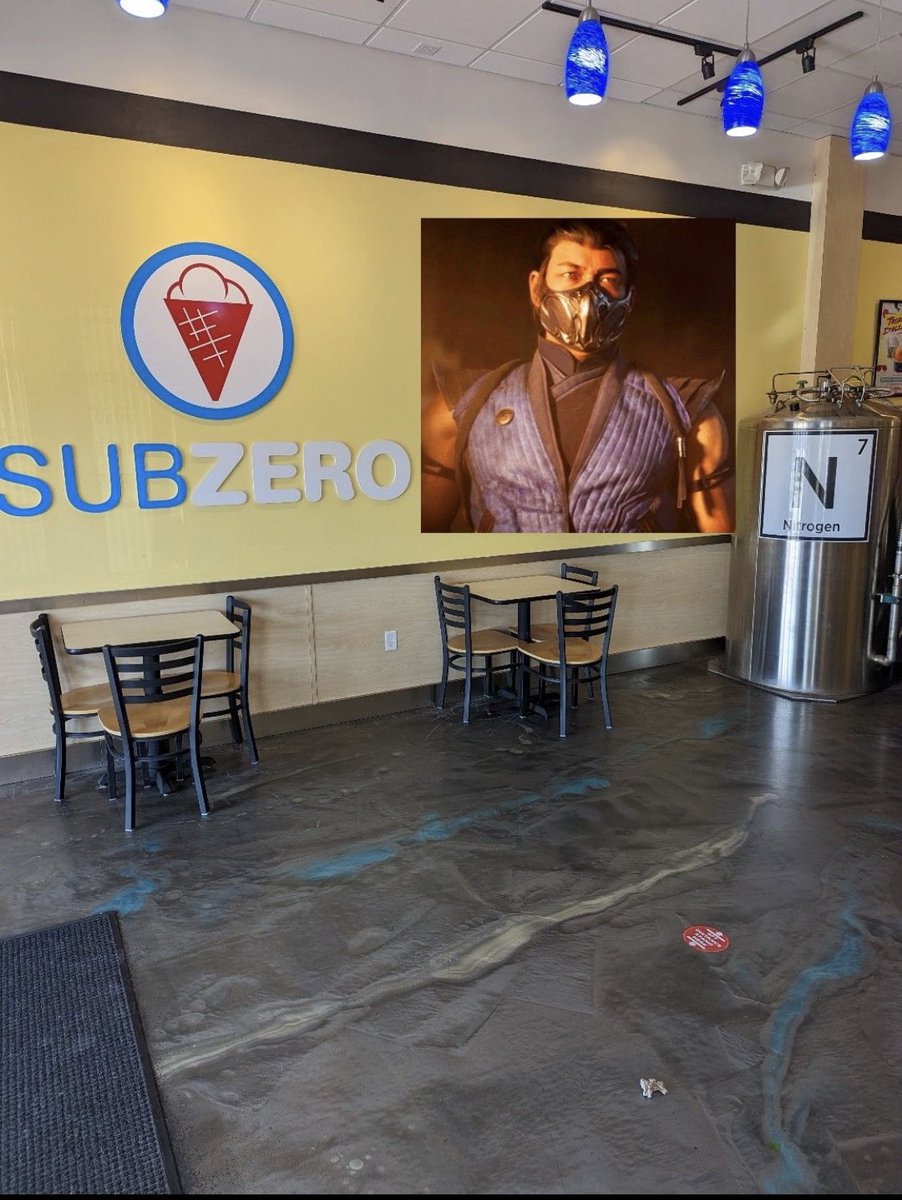 oChosen1o's tweet photo. @noobde what if I told you there was an ice cream franchise with over 50 LOCATIONS that is ESTATIC about working with the #Mk1 launch to create some awesome #SubZero ice cream 🍨 for all of us to enjoy while we play MK? 

Would you be down? #Subzeroicecream https://t.co/OL2JDpOP5a