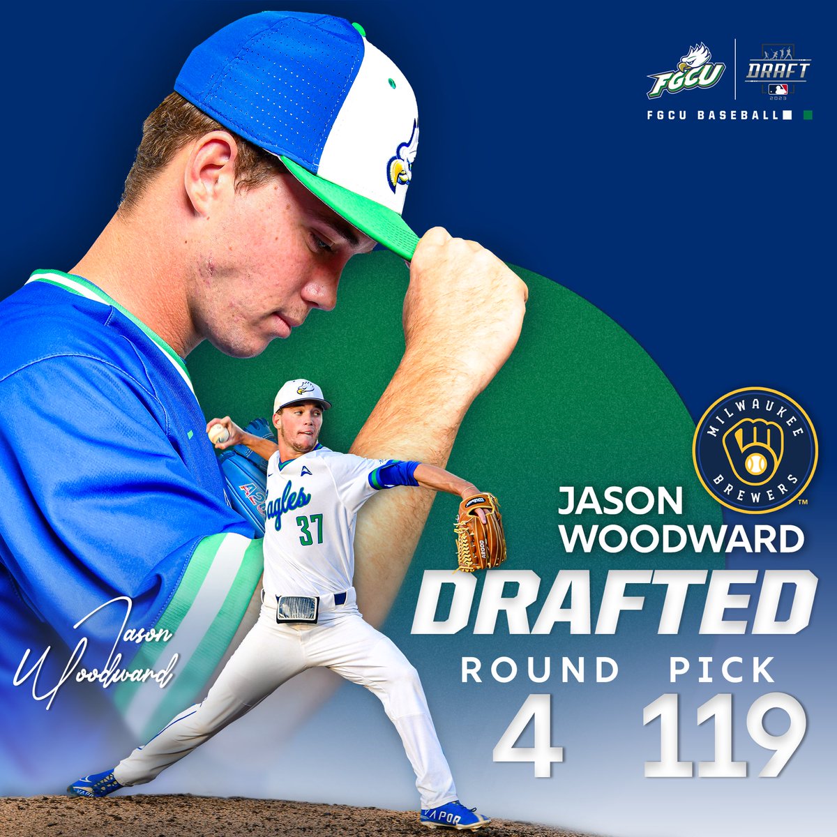 𝗢𝗳𝗳 𝘁𝗵𝗲 𝗯𝗼𝗮𝗿𝗱!

Woody is heading to Milwaukee. Great pick <a href="/Brewers/">Milwaukee Brewers</a> 👊

#WeKnow #WingsUp #DingerCity