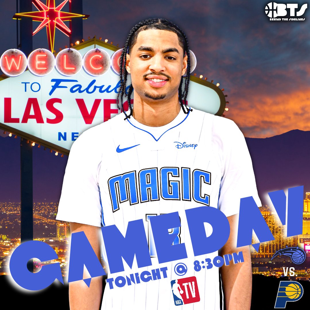 BEHINDSIDELINES's tweet photo. The ORLANDO MAGIC take on the INDIANA PACERS in their 2nd 2023 NBA SUMMER LEAGUE game TONIGHT at 8:30pm on NBA TV!
#nba #nbadraft #jetthoward #orlandomagic #nbaoffseason #nbasummerleague #lasvegas #vegas https://t.co/idicw1lQ96