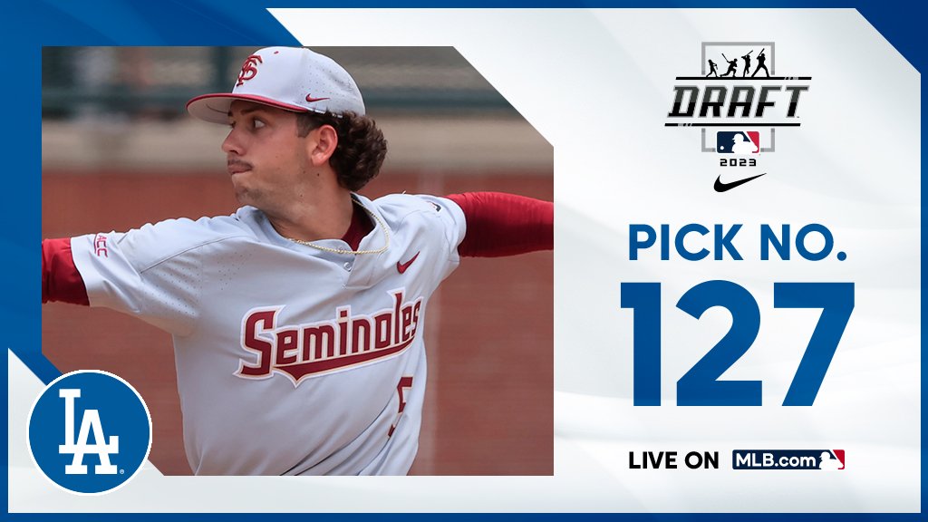 MLB Draft on Twitter "With the 127th pick, the Dodgers select