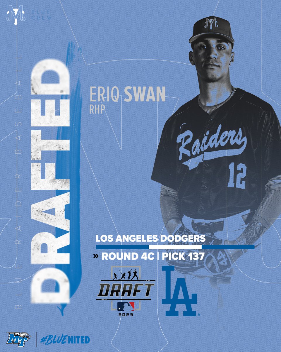 DRAFTED ✅

<a href="/_eriqswan/">Eriq Swan</a> is a Dodger!

#BLUEnited | #BlueCrew