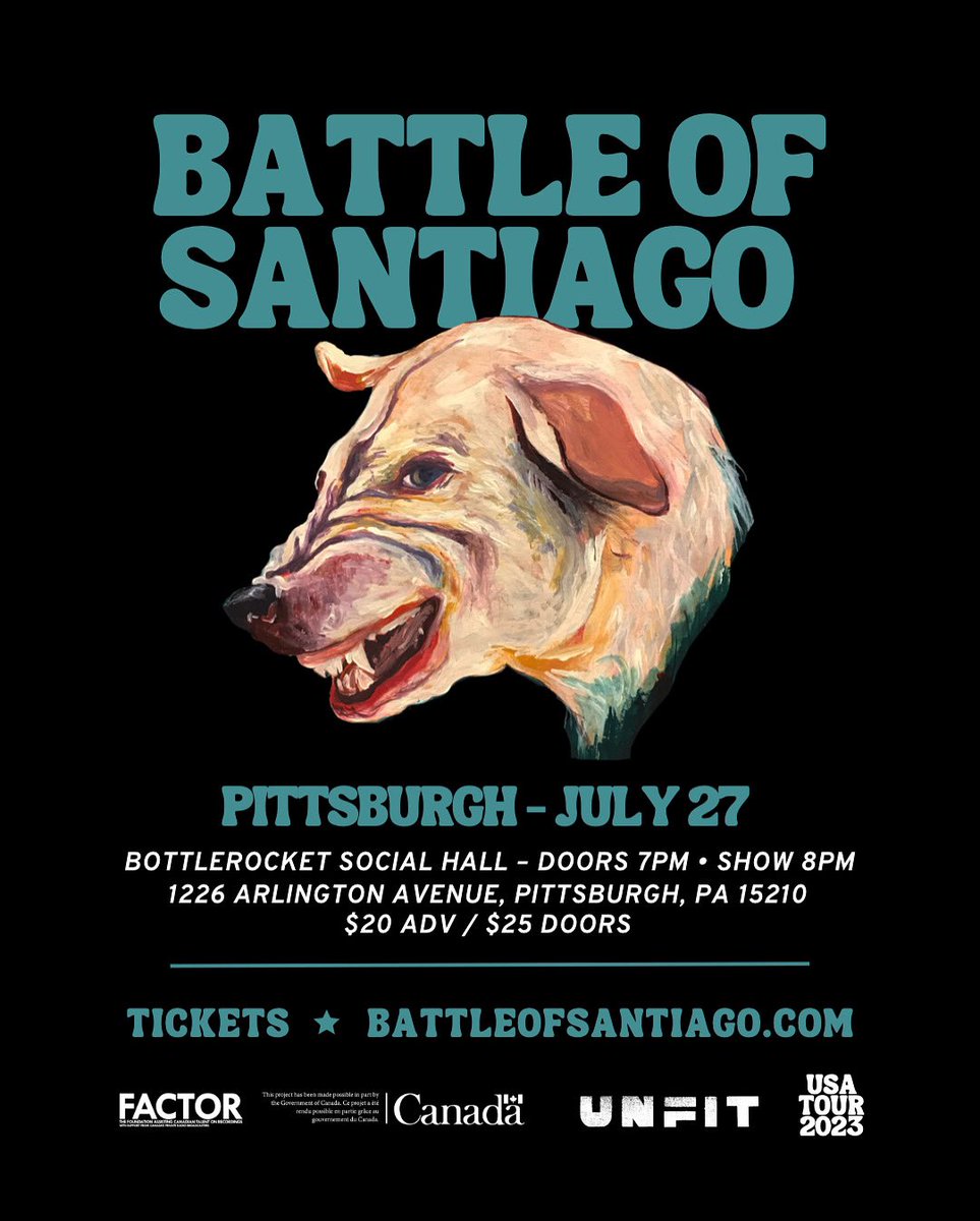 Nos vamos para #Pittsburgh! 🔥We're thrilled to bring our sounds to @BottlerocketPgh on July 27th. Get ready for an unforgettable evening of sonic exploration for the Bottlerocket world music collaborative series ‘Secret Planet’. 🎟️Tix eventbrite.com/e/battle-of-sa… #LiveMusic