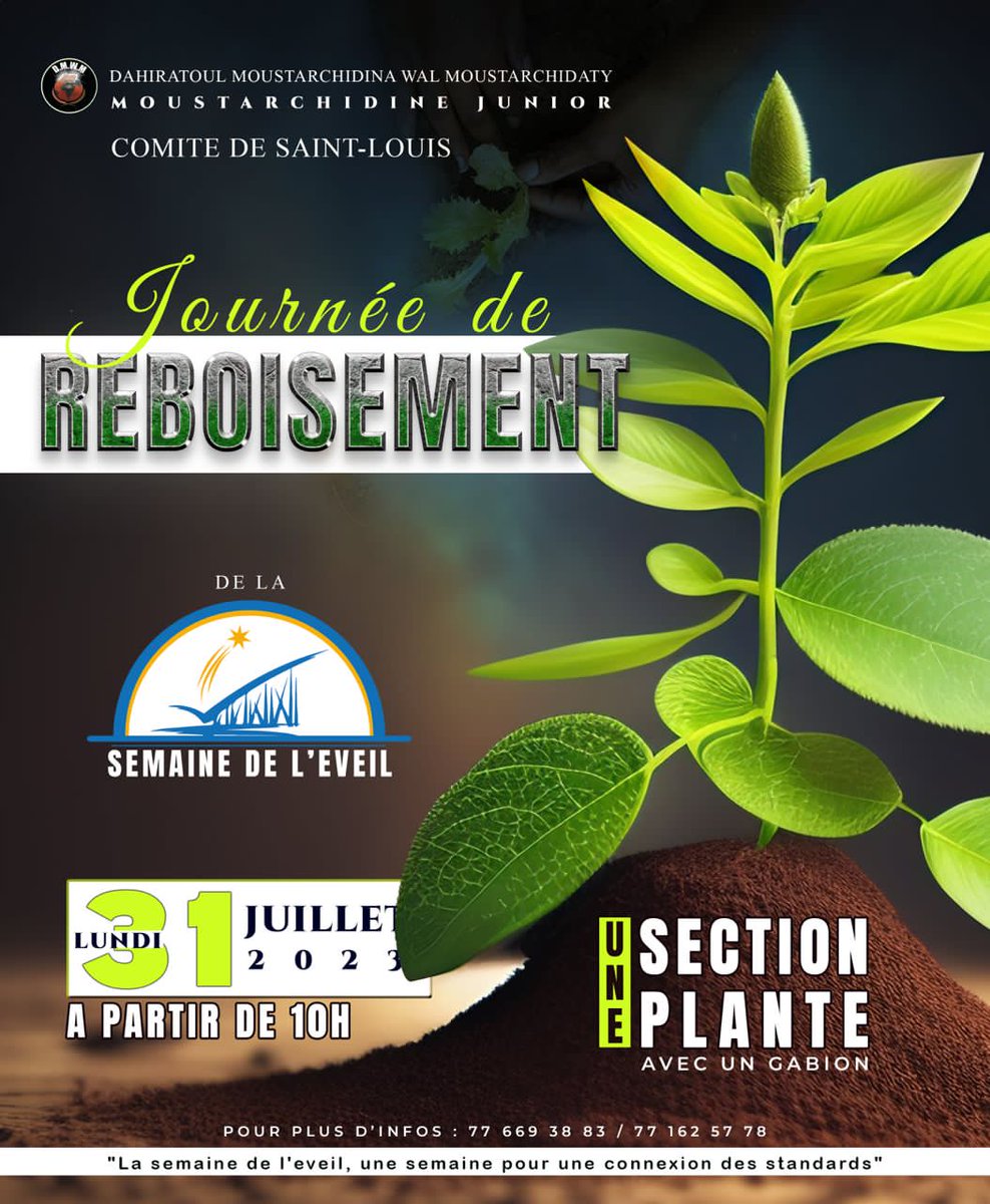 khadim_boye's tweet photo. La semaine de l'éveil c'est aussi une semaine verte
#Semainedel'eveil
#Eveil
# Techniqueprosl
##Herosduciel
#SunuActu24 https://t.co/6aUAYsLC7x