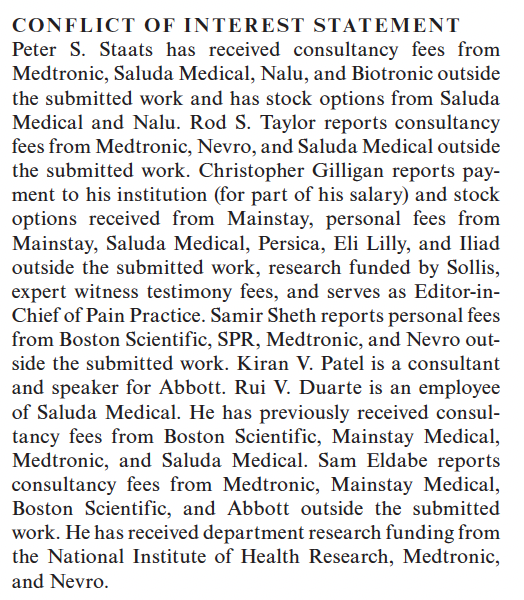 Chris Maher (@cgmmaher) on Twitter photo Scathing critique of our Cochrane review accompanied by packed COI statement. Nothing more to say really. <a href="/msk_health/">Institute for Musculoskeletal Health</a> Scathing critique of our Cochrane review accompanied by packed COI statement. Nothing more to say really. <a href="/msk_health/">Institute for Musculoskeletal Health</a>
