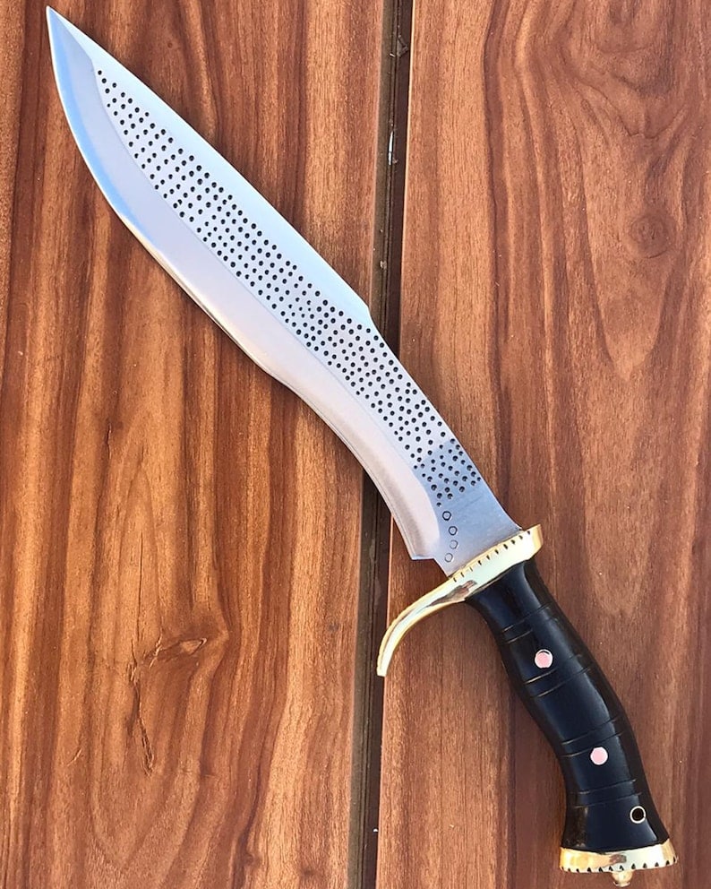 Handmade carbon steel Bowie knife
#knifemaker #knifelover
 #knifecollection #knifepics
 #knifeart #knifelife 
#huntingknives #campingknife 
#fishhunting #outdoorlife #fishing  #huntinglife #giftideas #bowieknife #kukriknife  #fixedbladeknives
#giftforboyfriend #weddinggift