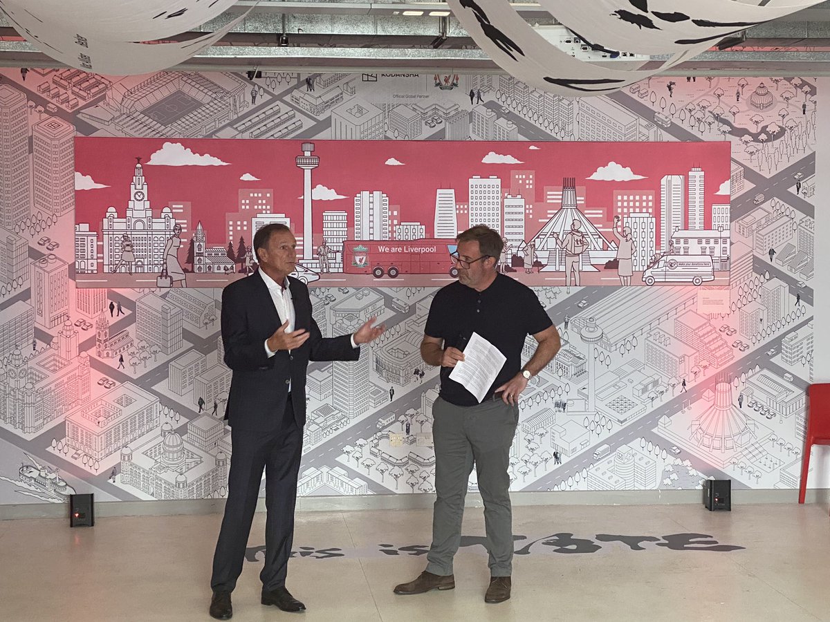 The Anfield Wrap (@theanfieldwrap) on Twitter photo Lovely to get a sneak peak of the new <a href="/tateliverpool/">Tate Liverpool</a> exhibition from <a href="/KODANSHA_EN/">KODANSHA</a> and the <a href="/LFCFoundation/">LFC Foundation</a> . Always a pleasure to listen to <a href="/Phil_Thompson4/">Phil Thompson</a> too. Open to the public free of charge 14th to 16th of July. Kids (and big kids) will love it! Lovely to get a sneak peak of the new <a href="/tateliverpool/">Tate Liverpool</a> exhibition from <a href="/KODANSHA_EN/">KODANSHA</a> and the <a href="/LFCFoundation/">LFC Foundation</a> . Always a pleasure to listen to <a href="/Phil_Thompson4/">Phil Thompson</a> too. Open to the public free of charge 14th to 16th of July. Kids (and big kids) will love it!