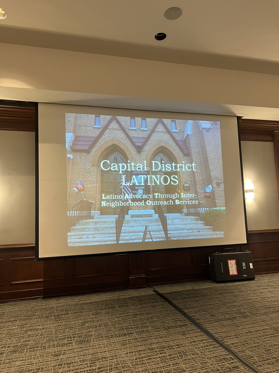 DoraLeland's tweet photo. Mickey Jimenez, Director of Capital District LATINOS sharing the work she does for the community with @nysut members attending the Social Justice Academy. @MelindaJPerson @JCiffone @NYSUTStreasurer @NYSUT2VP @WayneWhiteNYSUT #ManyThreadsOneFabric https://t.co/C6MqRIhAjD