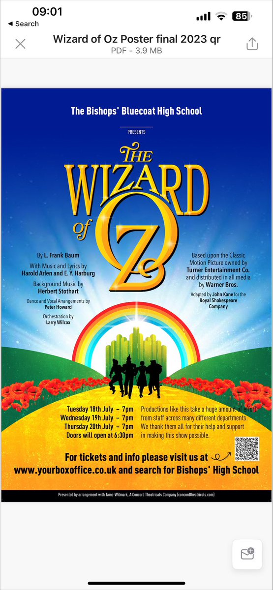 Just over a week to go!!