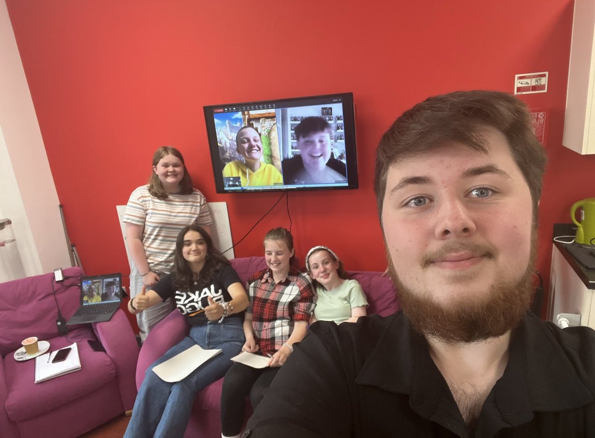 Cheshire East Youth Council tonight with Ollie and I also having an MYP catch up beforehand.