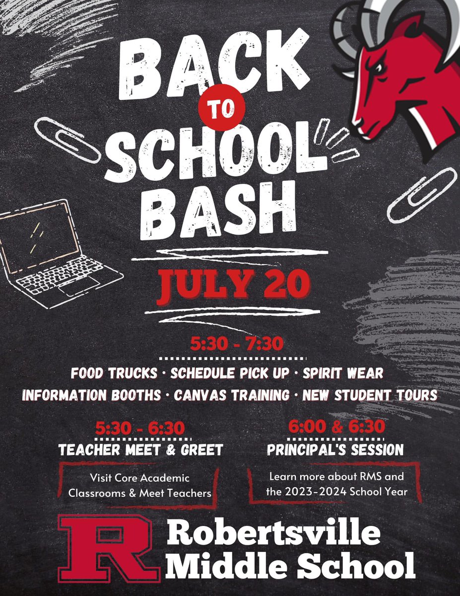 MsFuquasClass's tweet image. RMS families, mark your calendars!  We’re excited to meet our @RMSortn students!