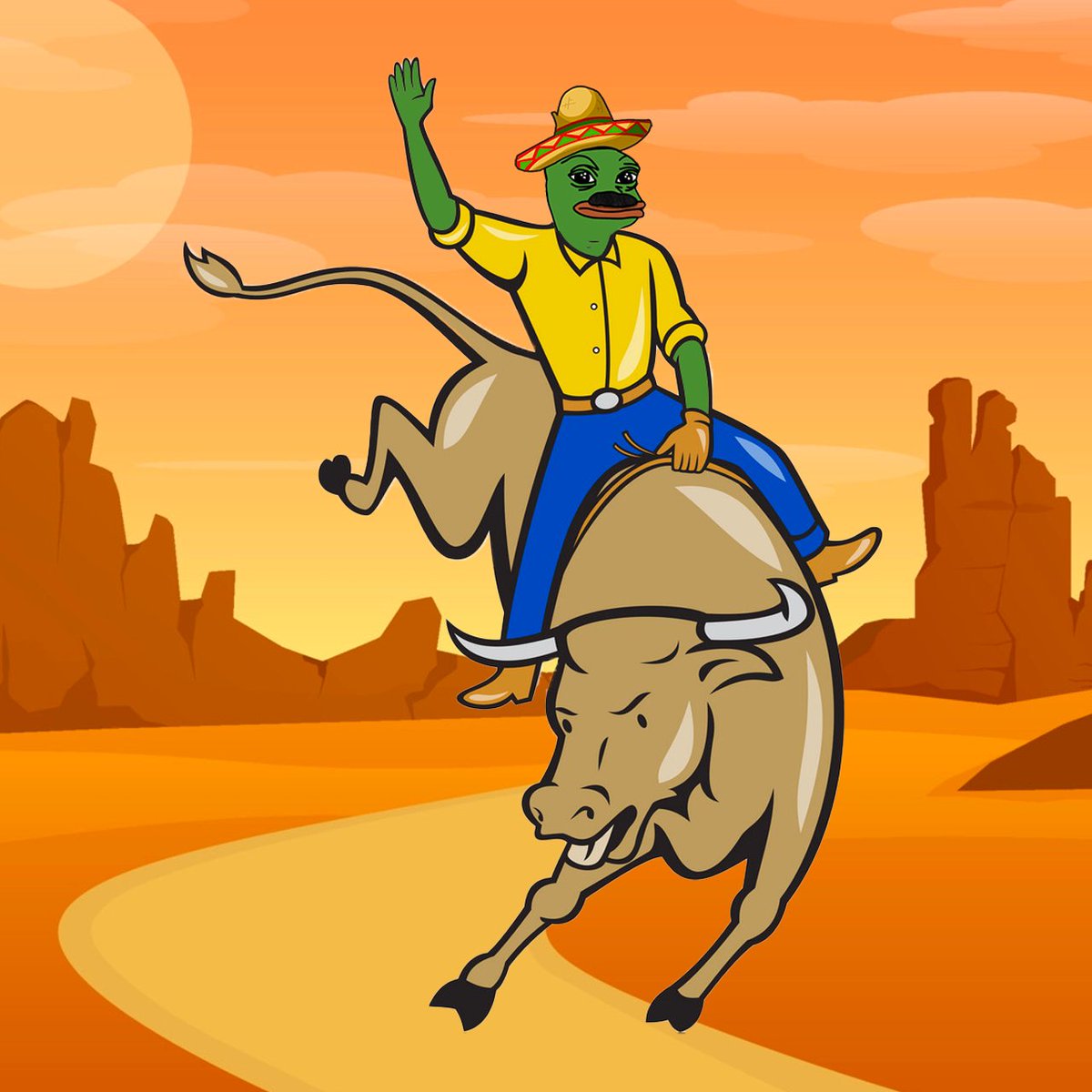 JepeCoinETH's tweet photo. $JEPE is here for the bull run 🐂 https://t.co/RidZaKlxlP