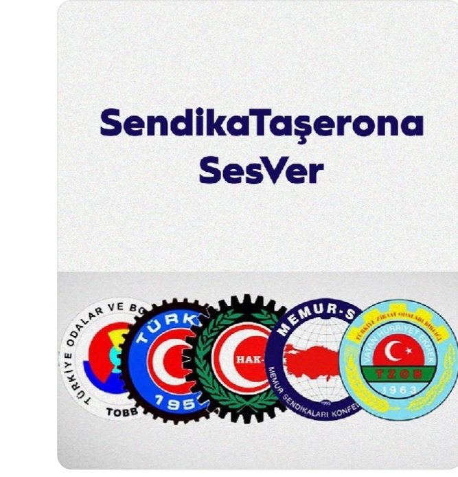 SendikaTaşerona SesVer
işçiyiz emekçiyiz  fedakarız biriz beraberiz umudumuzu kaybetmedik  sesimiz olun açılsın artık kapalı kapılar