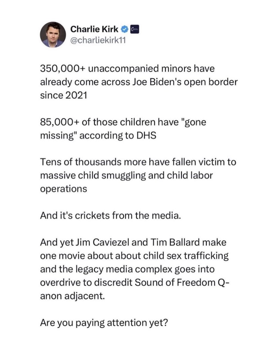 2 Timothy 3:13: “But evil men and seducers shall wax worse and worse, deceiving, and being deceived.”

Only pedophiles would criticize the message of this outstanding movie. I’ve seen it and encourage everyone to go see it. #GodsChildrenAreNotForSale