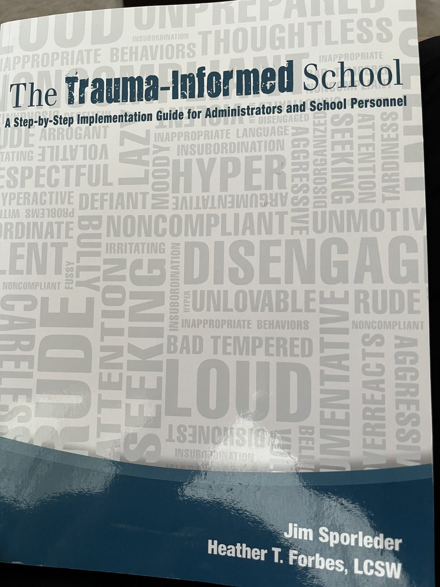 MrJoshTopp's tweet photo. Best part about enjoying what I’m learning is also realizing my job is pretty much making sure our students can also enjoy what they’re learning every day. #BecomingTraumaInformed #IHaveALotToLearn https://t.co/uMByo7ipaj