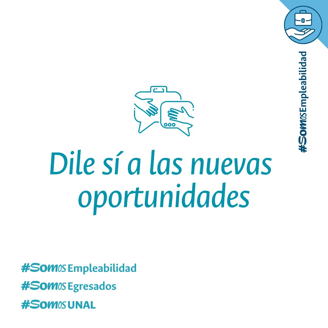 EgresadosUN_Nal's tweet image. 📣  Llegó la oportunidad que estabas esperando  🙌   Campus Laboral UNAL 2023 -Del 10 al 13 de agosto📌  ¡Inscríbete!  👉  bit.ly/CampuslaboralU… 

#SomosEmpleabilidad #SomosEgresados #SomosEgresadas #SomosUNAL #ExperienciasUNAL