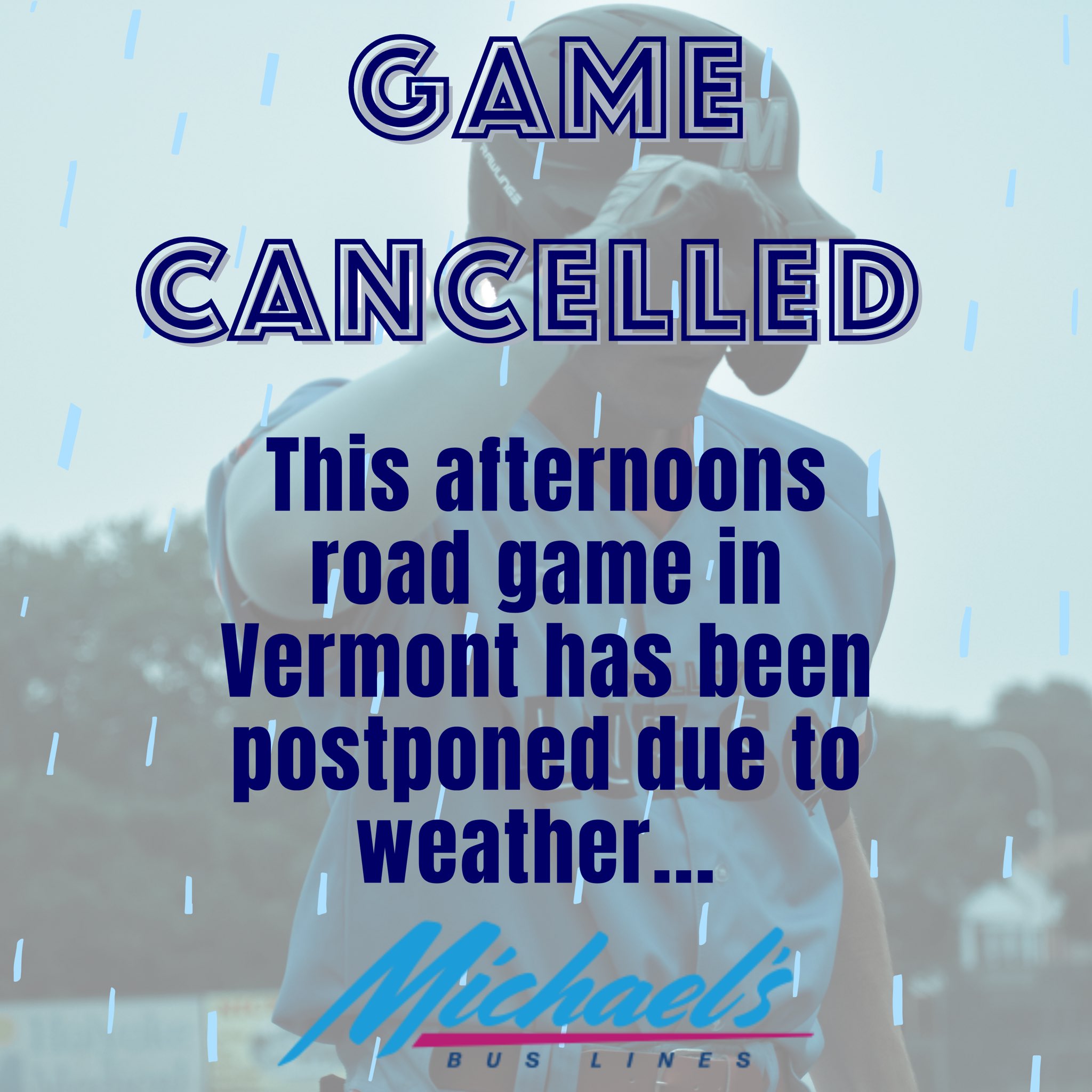 Valley Blue Sox on Twitter "Todays road game vs MountaineersVT is