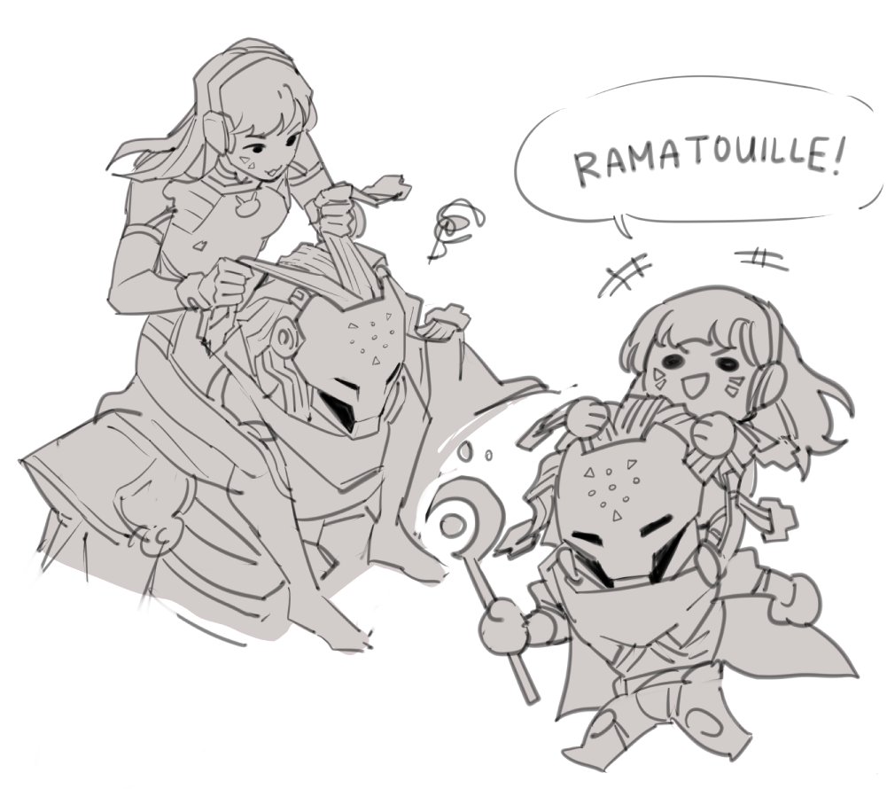 [overwatch] woke up in a cold sweat to draw ramatouille