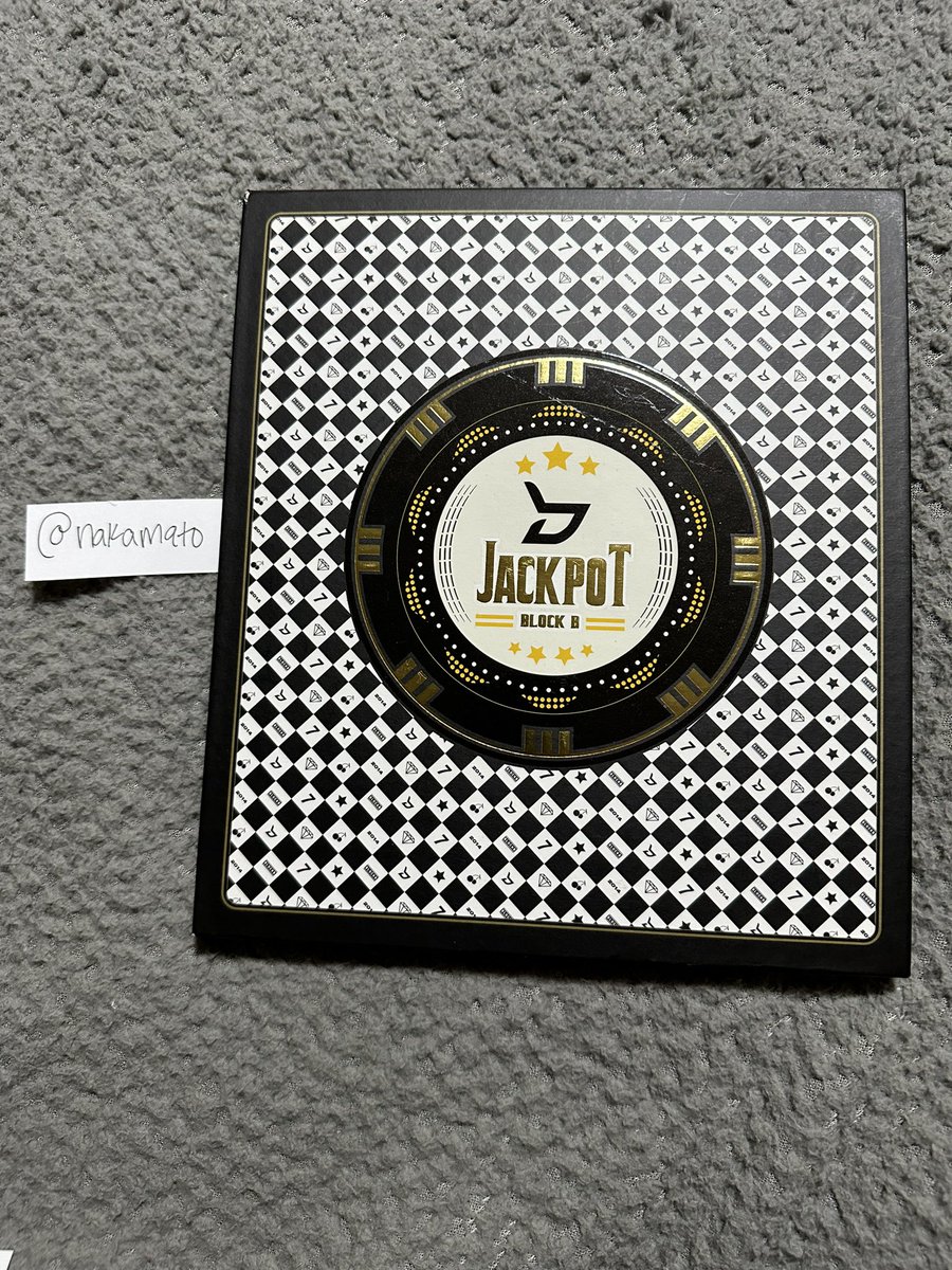 zb1ing's tweet photo. WTS BLOCK B JACKPOT ALBUM

$60 OBO (usa only)

dm my other acc for more info!! @nakamqto

wts sale sell block b zico bastarz kq ent kpop https://t.co/EaCza6qTpA