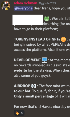 Sneakpeak of today's announcement.

Tomorrow at ~4 PM UTC another Discord invite drop.

For now, have a nice evening lads ✨