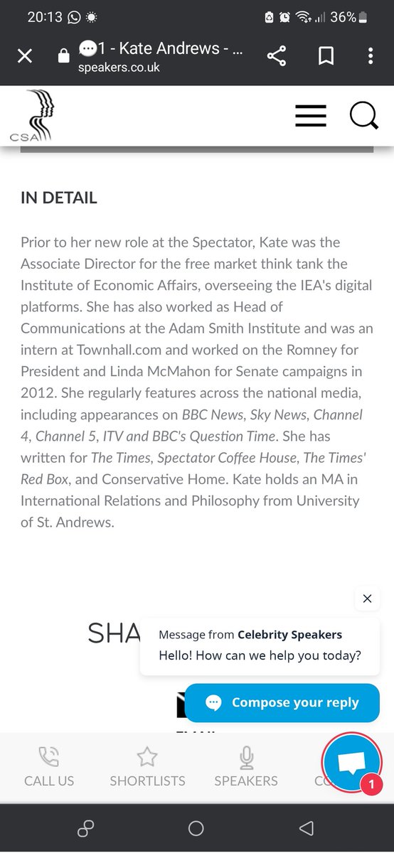 SSabelus's tweet photo. @CathyJones65 @swmoco Good enough to be the Economics Editor of the @spectator ๐ฑ๐ฑ She has an MA in International Relations and Philosophy ๐ฑ #WhoNeedsExperts? #TuftonStreet Still on the @iealondon webpage ๐ฑ https://t.co/3hixW12RFv