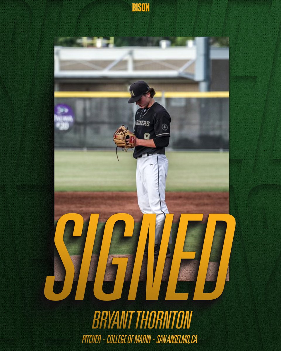 He was a JUCO All-Conference selection for <a href="/Baseball_Marin/">Marin Baseball</a> last season...

Now he's coming to OBU! Welcome, <a href="/BryantThornton5/">Bryant Thornton</a>! #OnToVictory