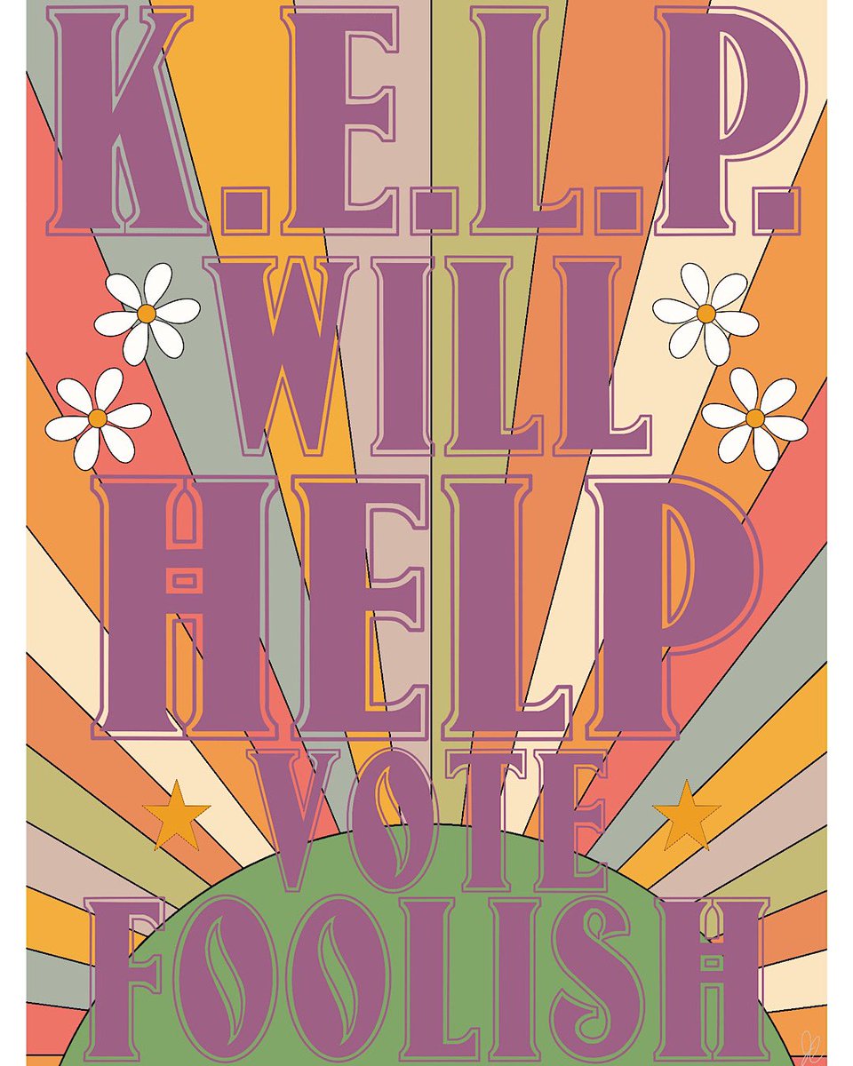 groovyjassy's tweet photo. Kelp Will Help!!! Made some 70s inspired posters because I like the 70s. #qsmpfanart #foolishgamersfanart #foolishgamers #qsmp #qsmpfoolish #kelpfoolish #kelpwillhelp https://t.co/EylLFS5jNg