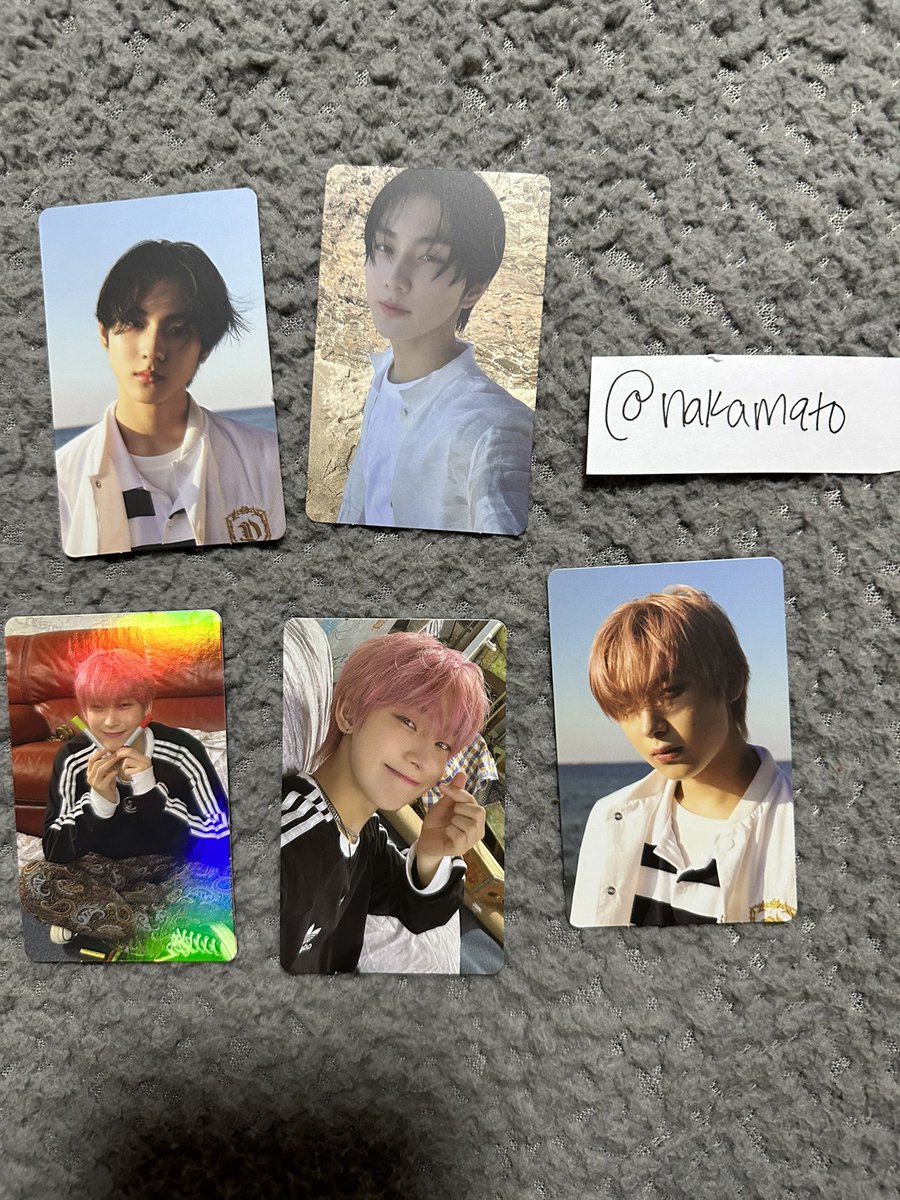 zb1ing's tweet photo. WTS ENHYPEN PCS

$6 each!! (worldwide)

dm my other acc for more info!! @nakamqto 

wts selling jungwon sunoo pc hybe dimension dilemma https://t.co/fvb308e2zl