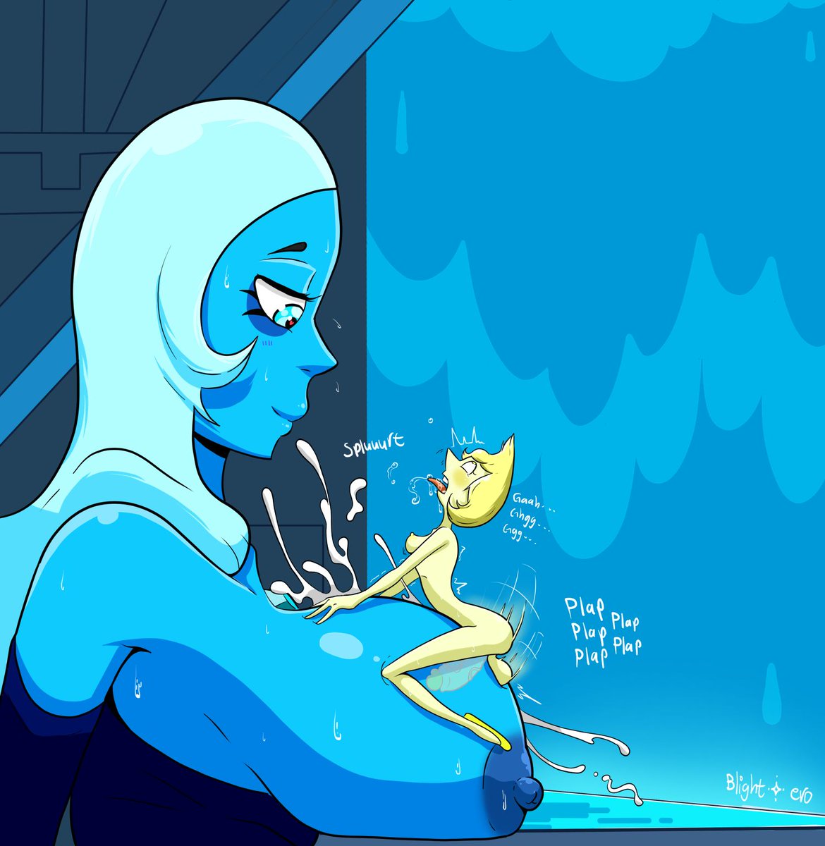 BlightStarEro🔞 on X: Blue Diamond and Yellow Pearl bonding time. I wonder  what Yellow Diamond and Blue Pearl are doing... StevenUniverse  StevenUniverseNSFW NSFW Rule34 BlueDiamond YellowPearl Futa  t.coQti7rI1Czj  X