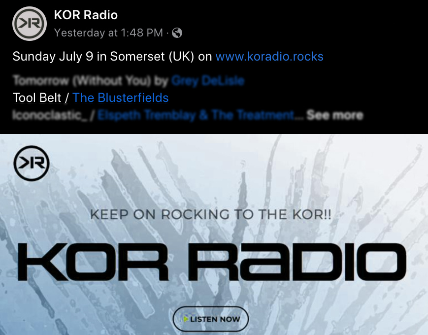 blusterfields1's tweet image. KOR is Somerset has added Tool Belt to its rotation.