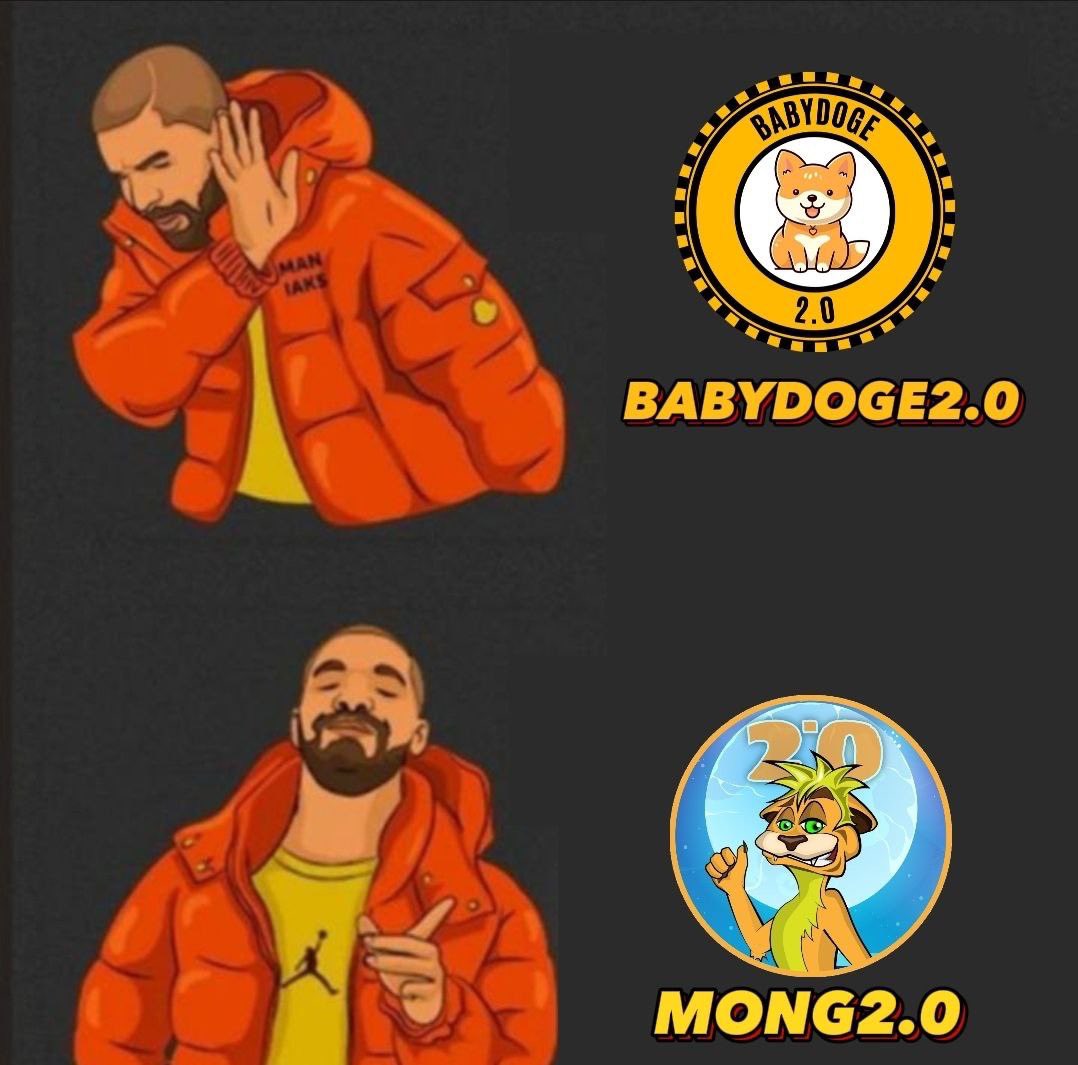 Mong 2.0 is on fire 🔥 
Not yet listed CMC and CG 
Probably listing in next 24 hours 🚀

Sorry Babydoge now is time for a team who keeps working hard on 1 project not changing chain to pocket money

Mong 2.0 :

dextools.io/app/es/bnb/pai…

<a href="/Babydoge_2_0/">Babydoge 2.0</a> 

dextools.io/app/es/bnb/pai…