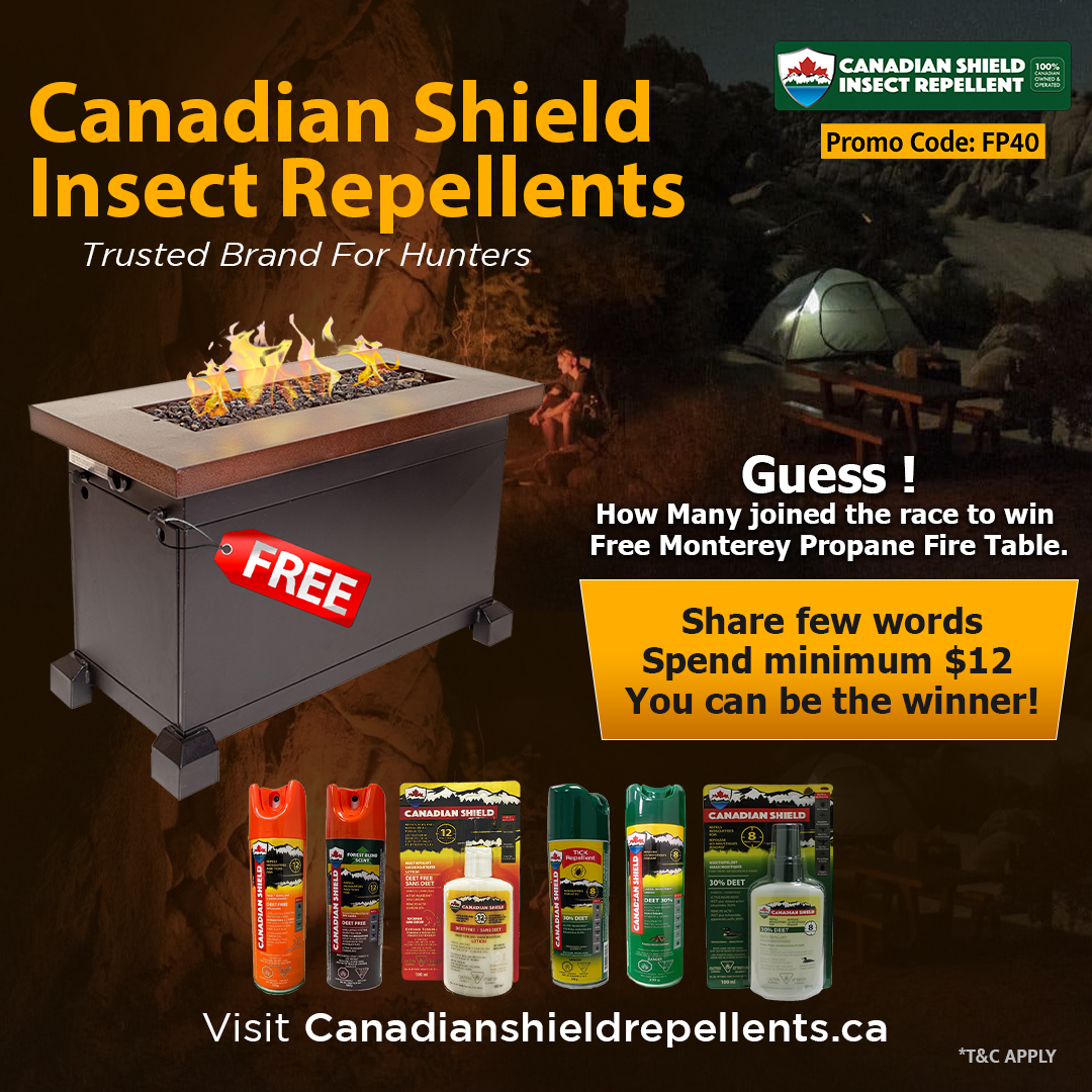 CS_Repellent's tweet image. 🌟Kick off summer with a BANG!🌟 Buy insect repellent for just $12 and enter to win a Propane Firepit Table! 🔥 #BugFreeSummer #entertowin

Click here for more information:
canadianshieldrepellents.ca/pages/july-giv…