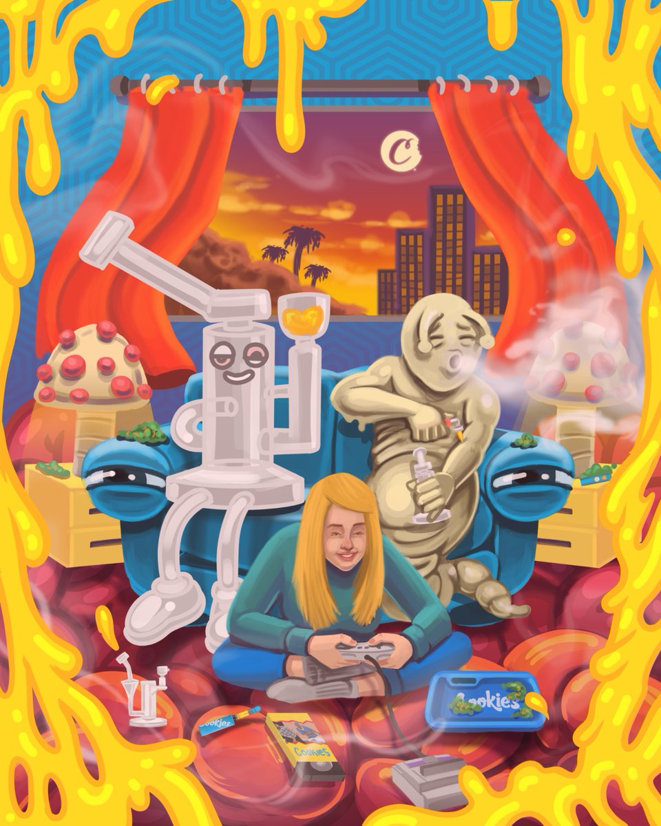 Happy 710 ! 🍯 🍪 💨 <a href="/cookiesglobal/">Cookies 🍪</a> #CookiesHarrison