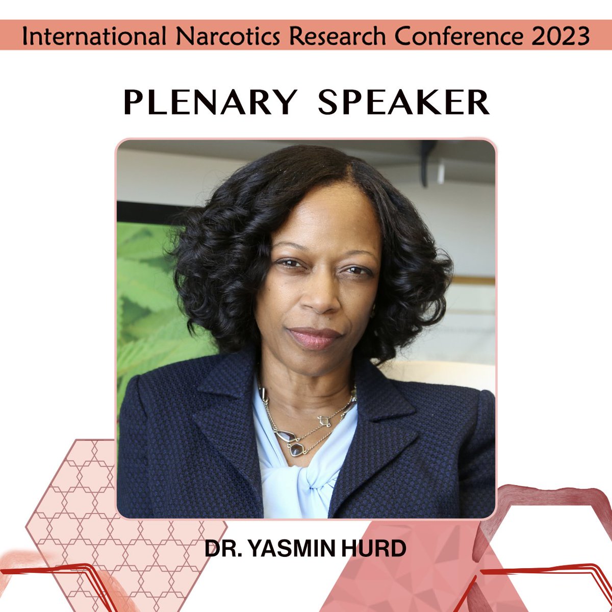 At @INRCmeeting? On TUESDAY, July 11th at 8:30am, Dr. Yasmin Hurd @HurdLab presents her Plenary Lecture 'Translating #Opioid Abuse Guides New Targets for Therapeutic Interventions'. MARK YOUR CALENDAR 🗓️ SET YOUR ⏰💫NOT TO MISS! inrc2023-atl.org/copy-of-program @neurovoice #INRC2023