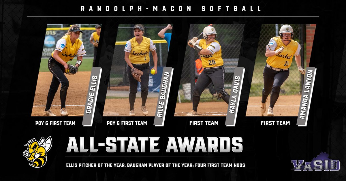 RMC Softball Lands Four on All-State Teams

📰: bit.ly/3rqiaS8

#SwarmSzn <a href="/RMC_Softball/">Randolph-Macon Softball</a>