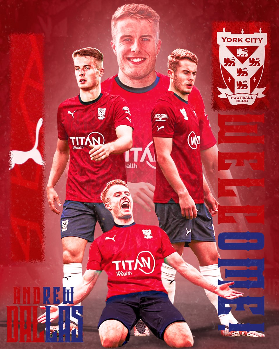Dallas To York! 🔴🔵
-
#ycfc